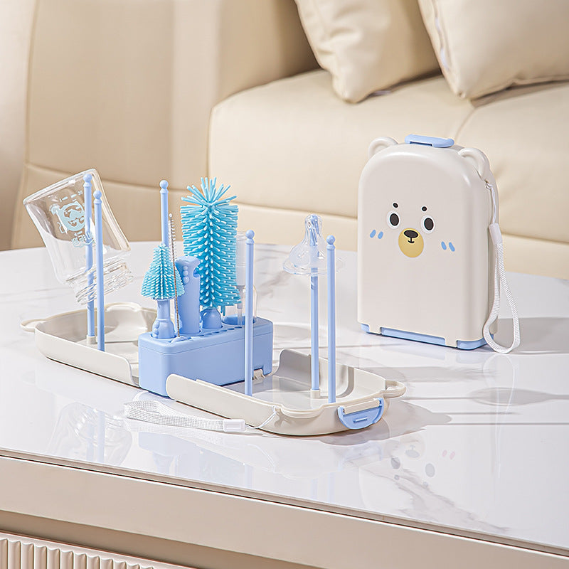 Bottle Cleaning Brush Set with Storage Case