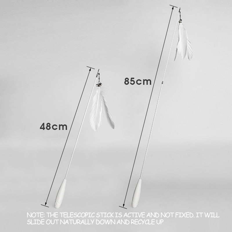 Telescopic Fishing-Rod Cat Teaser