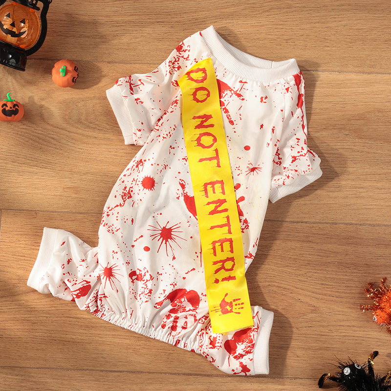 Halloween Print Pet Outfit