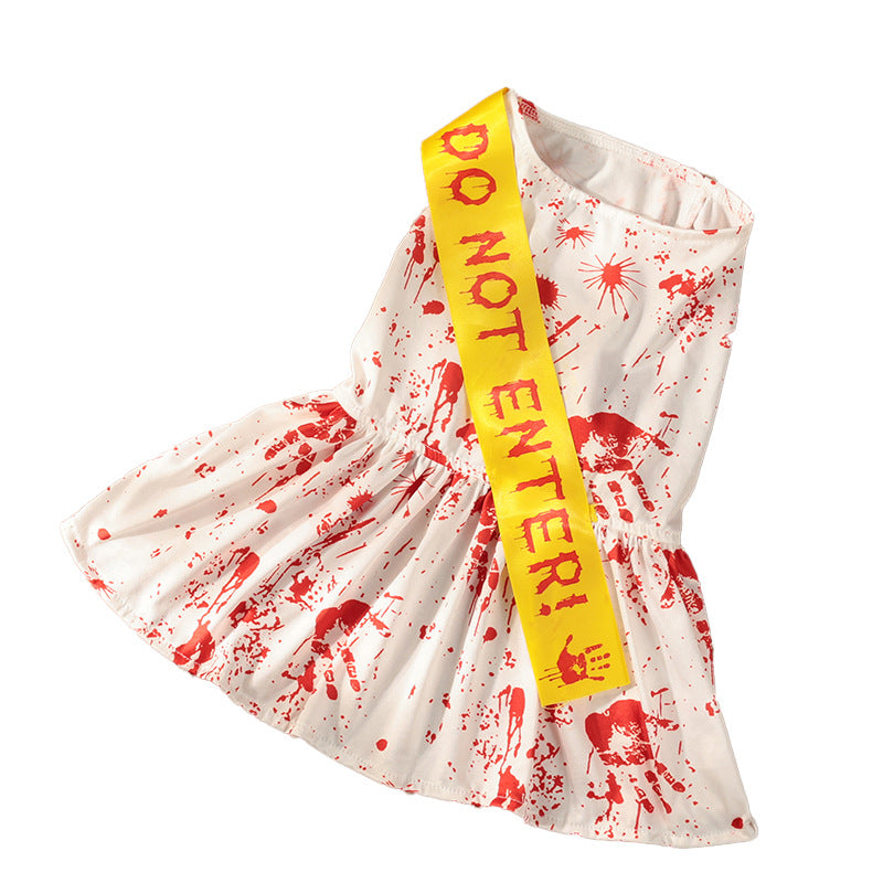 Halloween Print Pet Outfit