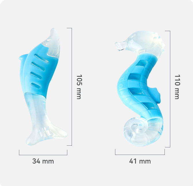Fish and Seahorse Dog Chew Toys