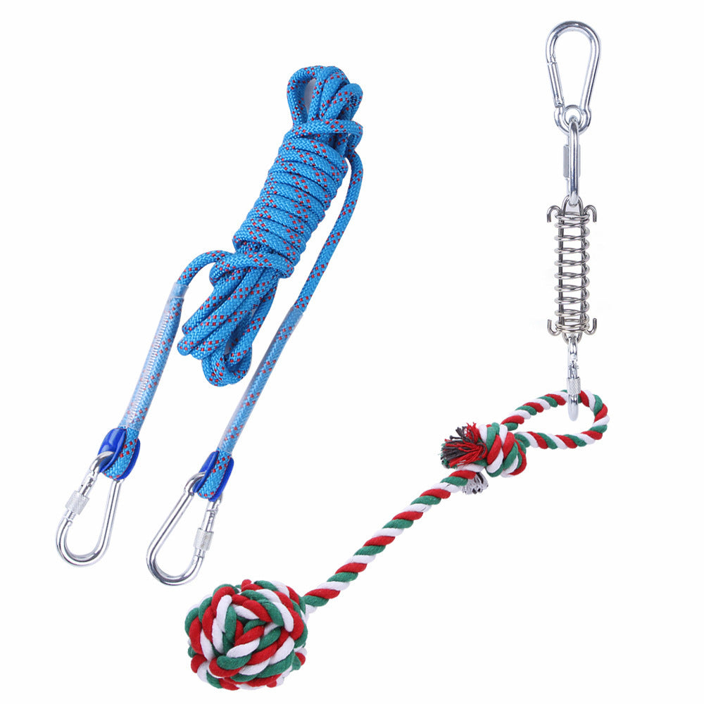 Suspended Rope Dog Tug Toy