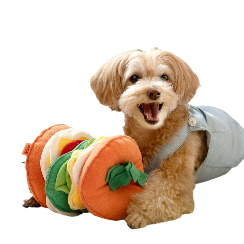 Fabric Treat-Hiding Pet Toy