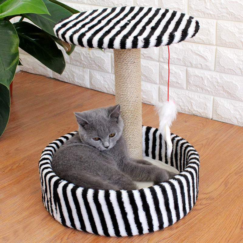 Small Cat Tree with Scratching Post