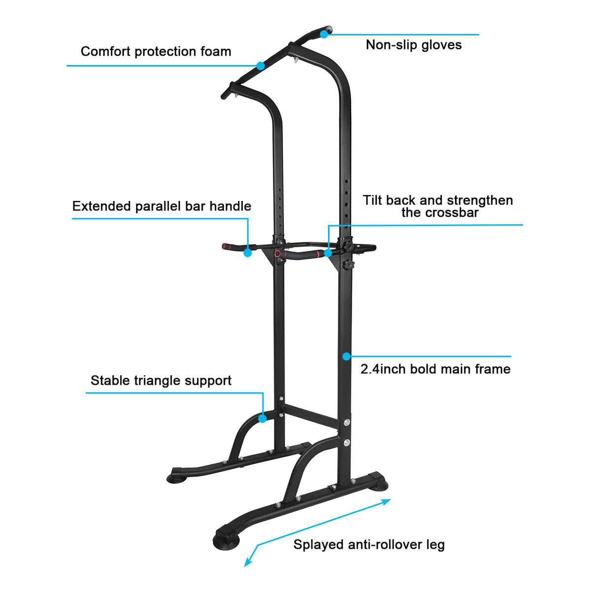 Pull-Up and Parallel Bar Exercise Station