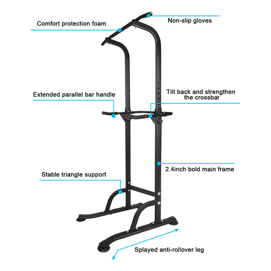 Pull-Up and Parallel Bar Exercise Station