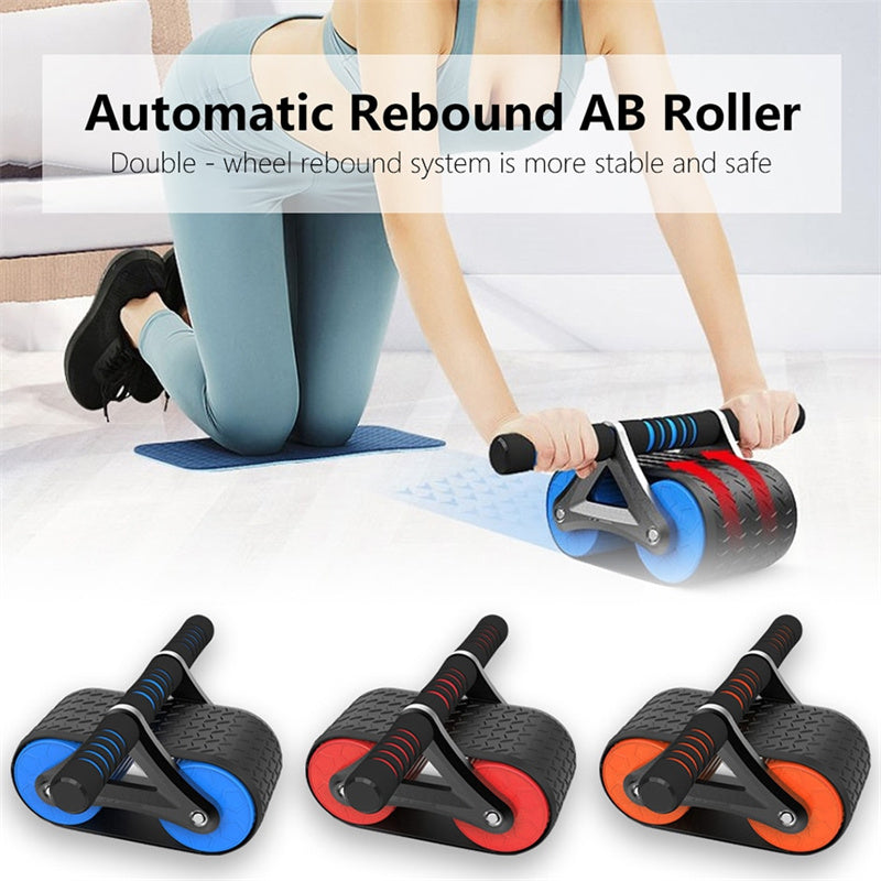 Double-Wheel Ab Exercise Roller