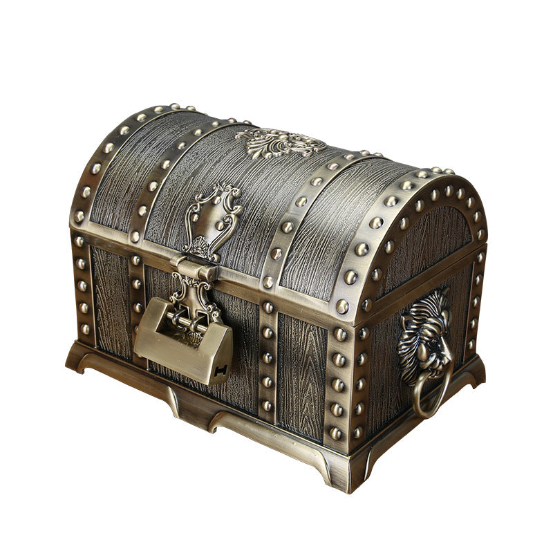 Zinc Alloy Jewelry Box with Lock