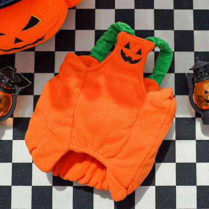 Plush Pumpkin Pet Costume
