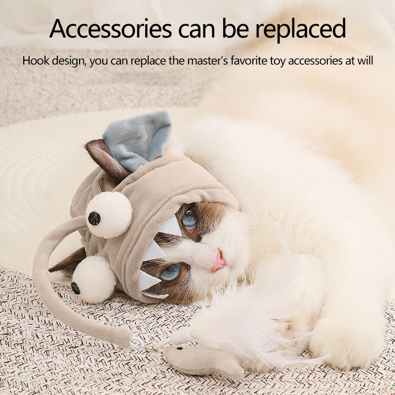 Animal-Style Cat Teaser Wand