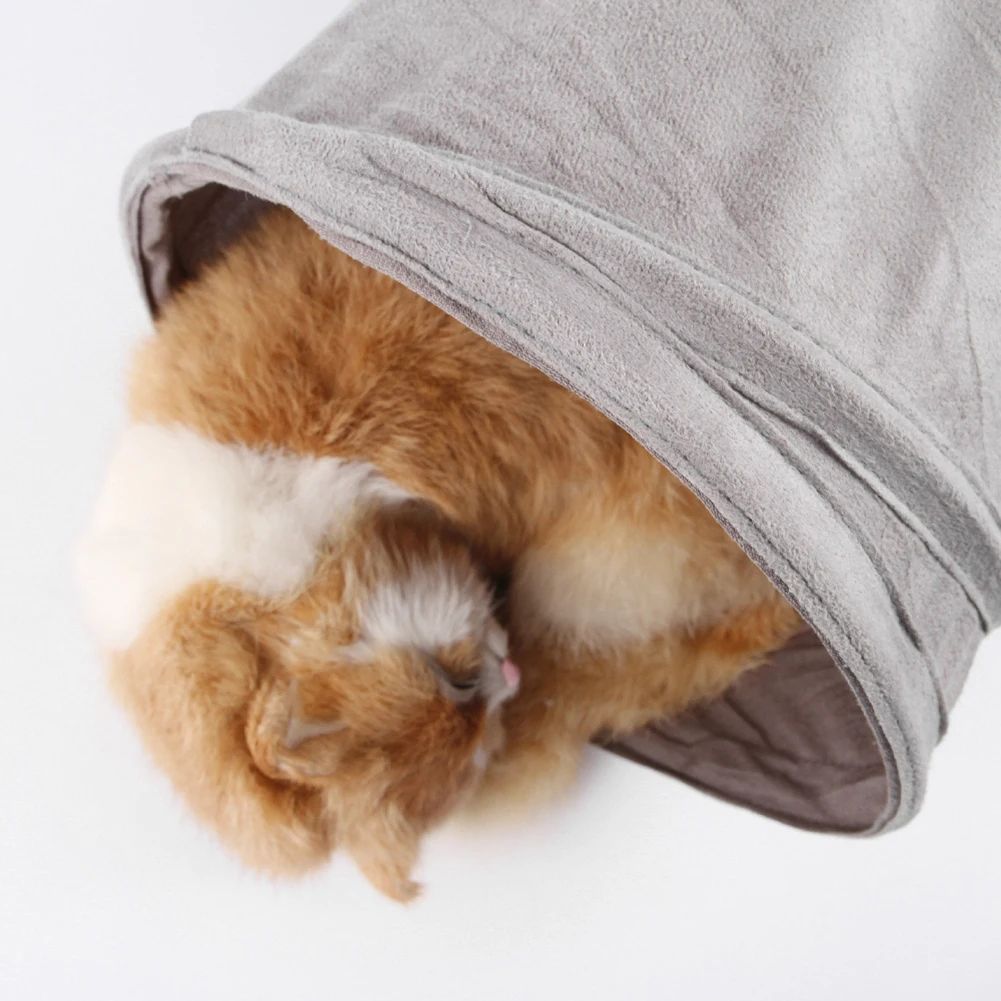 Collapsible S-Shaped Cat Tunnel