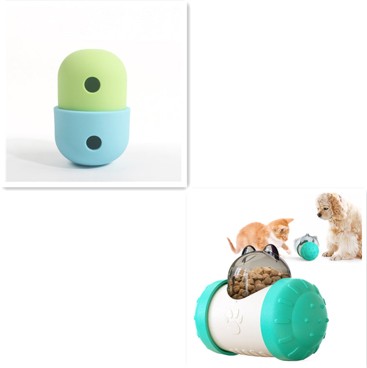Treat-Dispensing Silicone Pet Ball