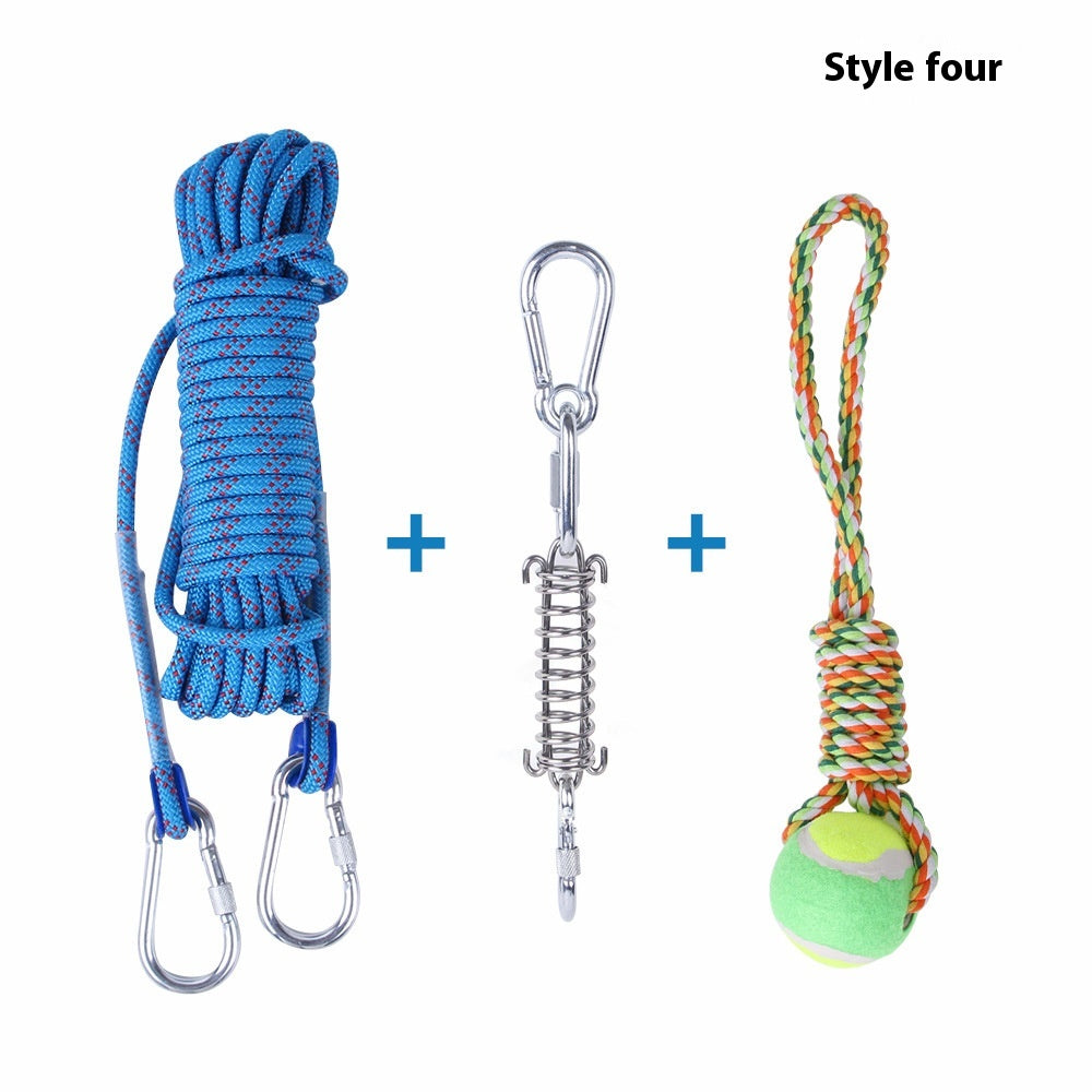 Suspended Rope Dog Tug Toy