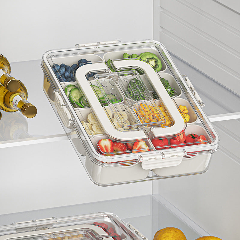 Eight-Compartment Food Storage Container