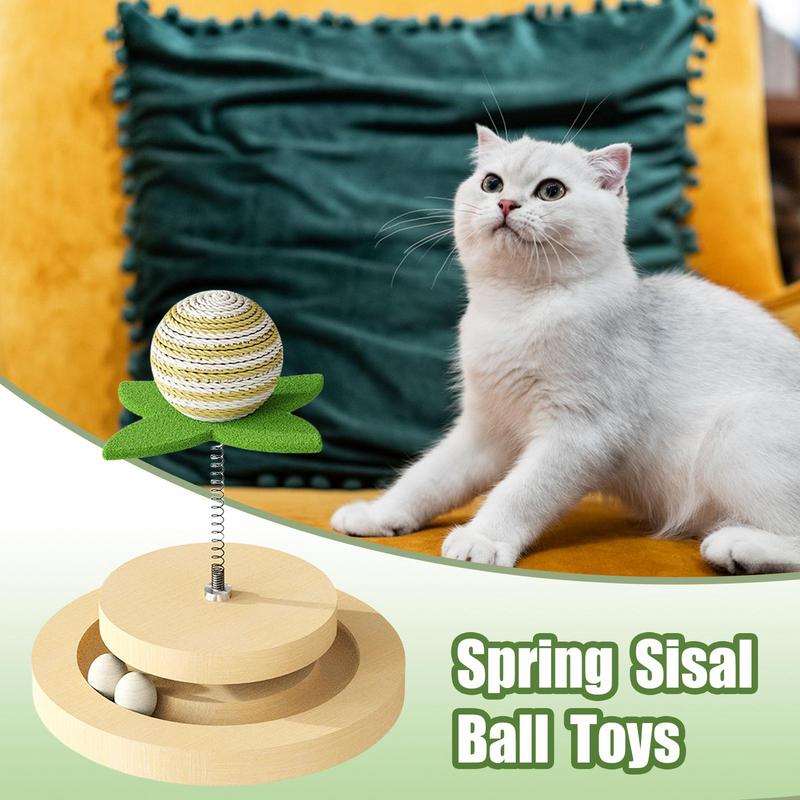 Cat Scratching Pad with Ball Track