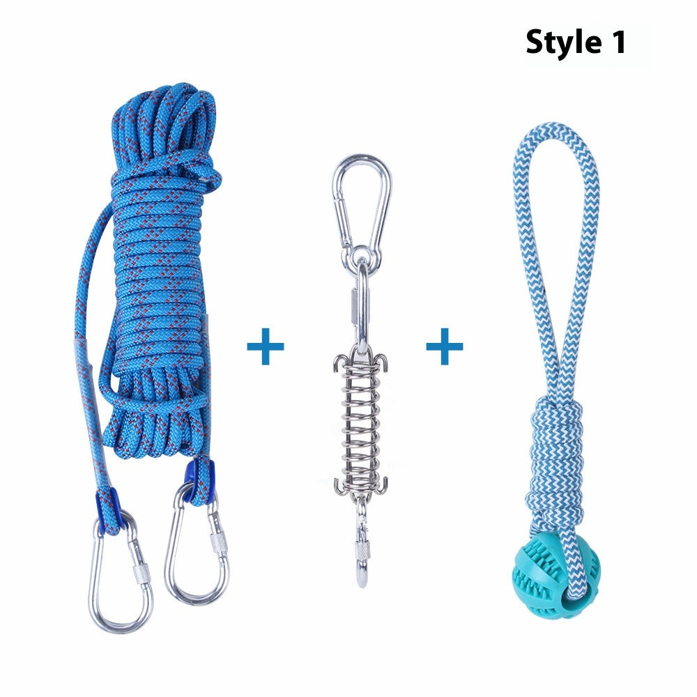 Suspended Rope Dog Tug Toy