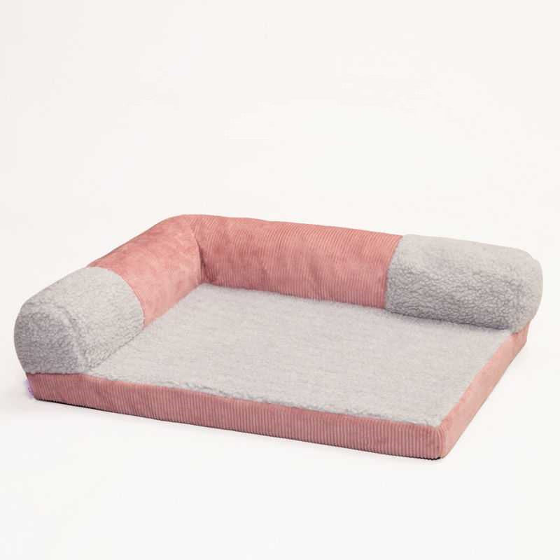 Pet Sofa Bed with Removable Cushion