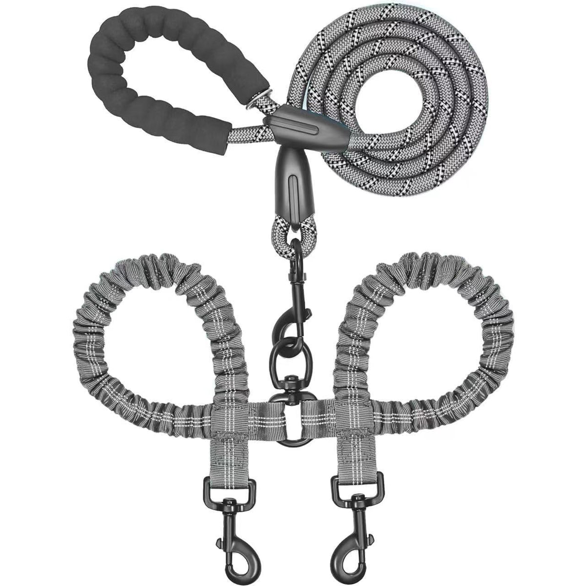 Dual Retractable Dog Leash