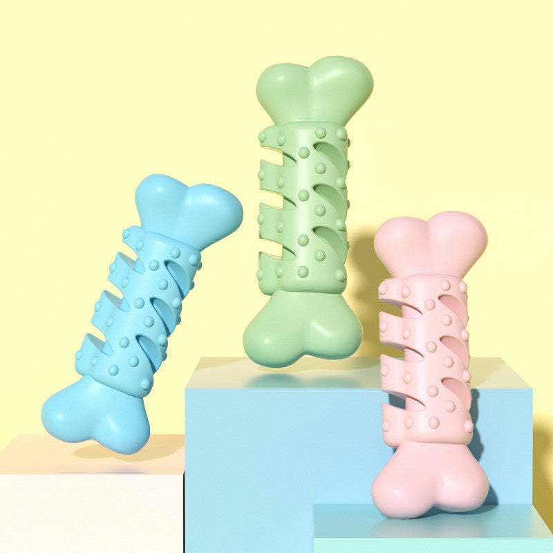 Bone-Shaped TPR Dog Toy