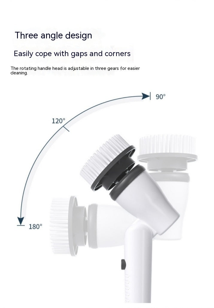 Electric Cleaning Brush with Extendable Handle