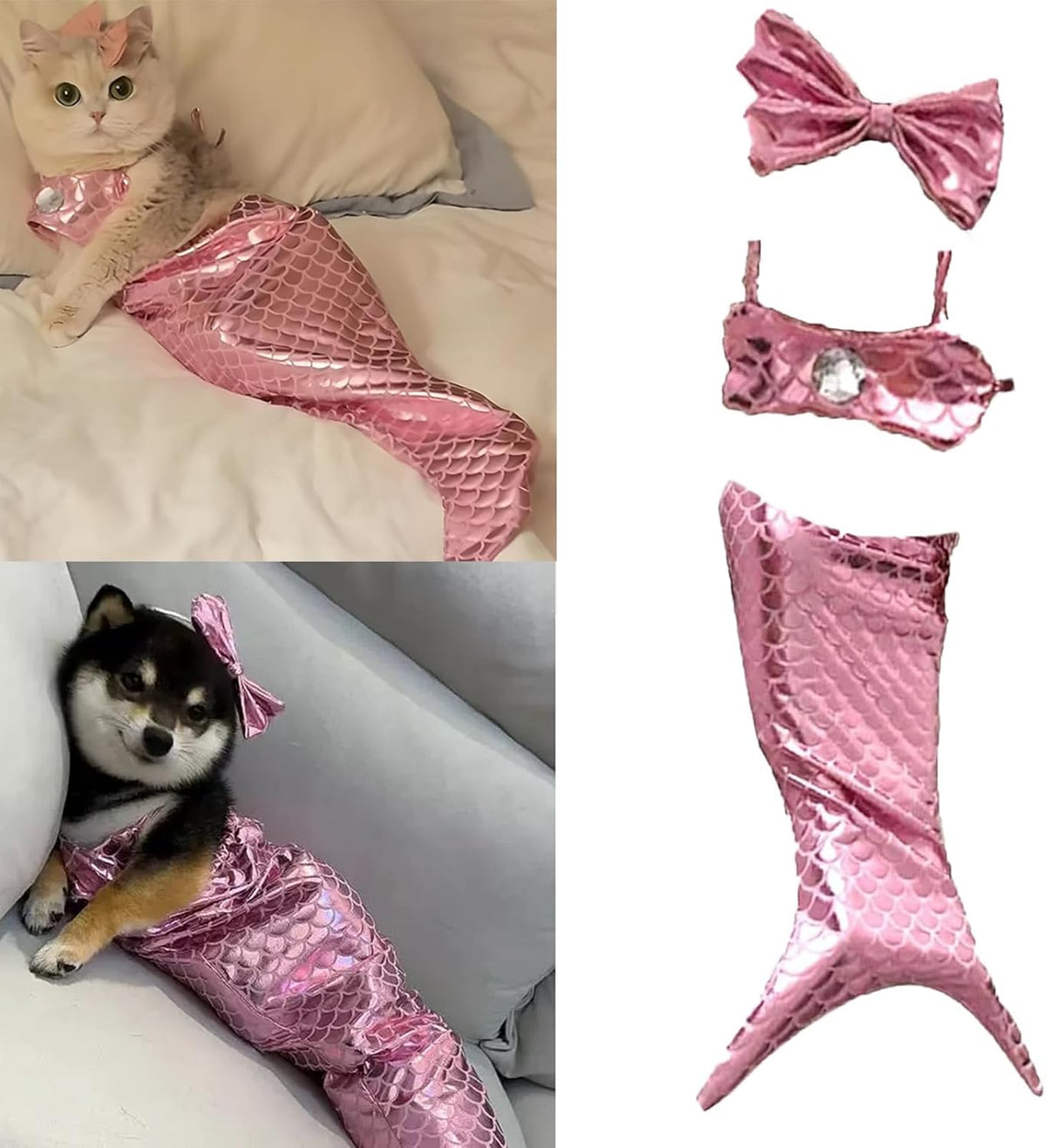 Mermaid Tail Pet Costume