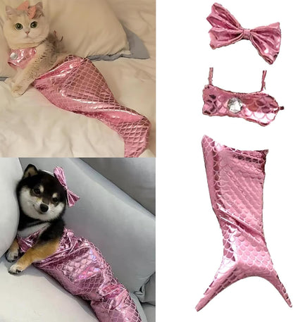 Mermaid Tail Pet Costume