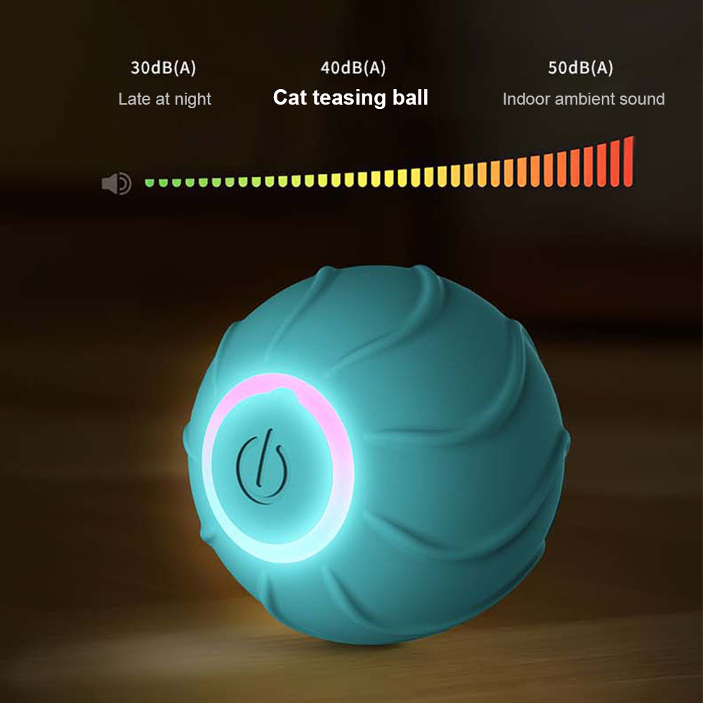 Rechargeable Bouncing Cat Toy Ball