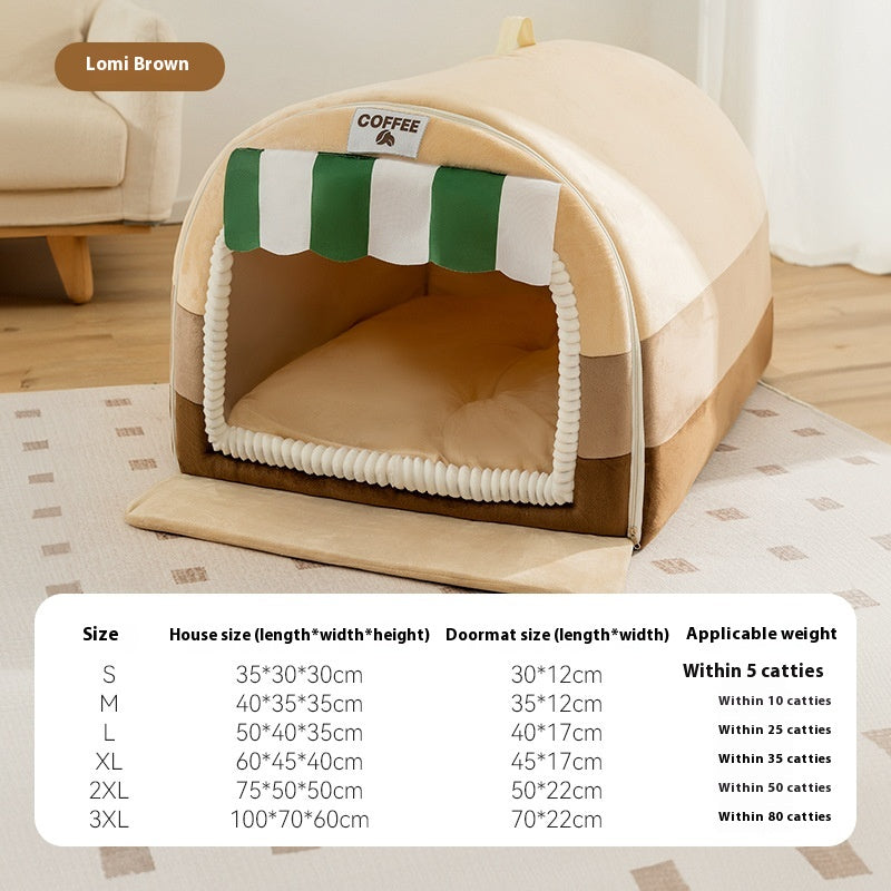 Cushioned Pet Bed