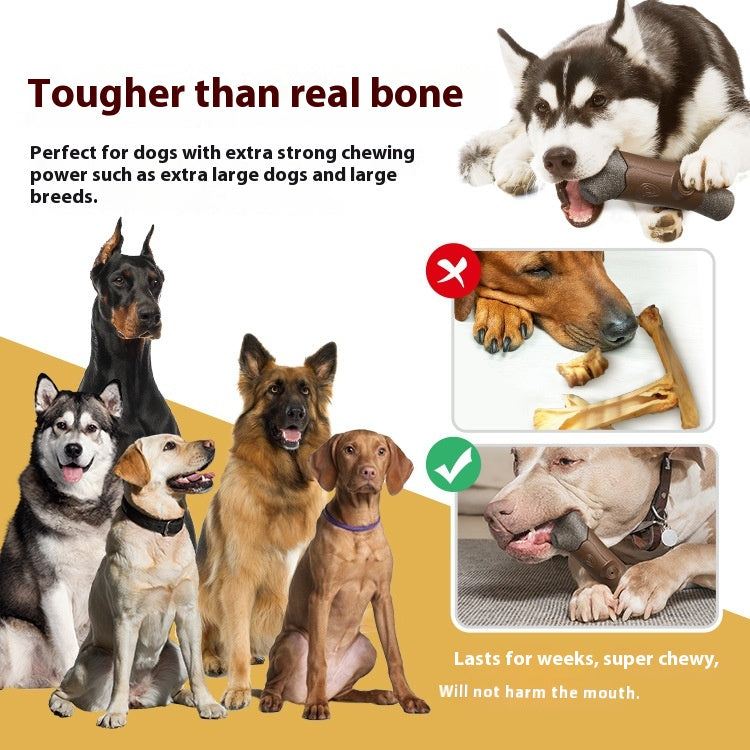 Branch-Shaped Squeaky Dog Toy
