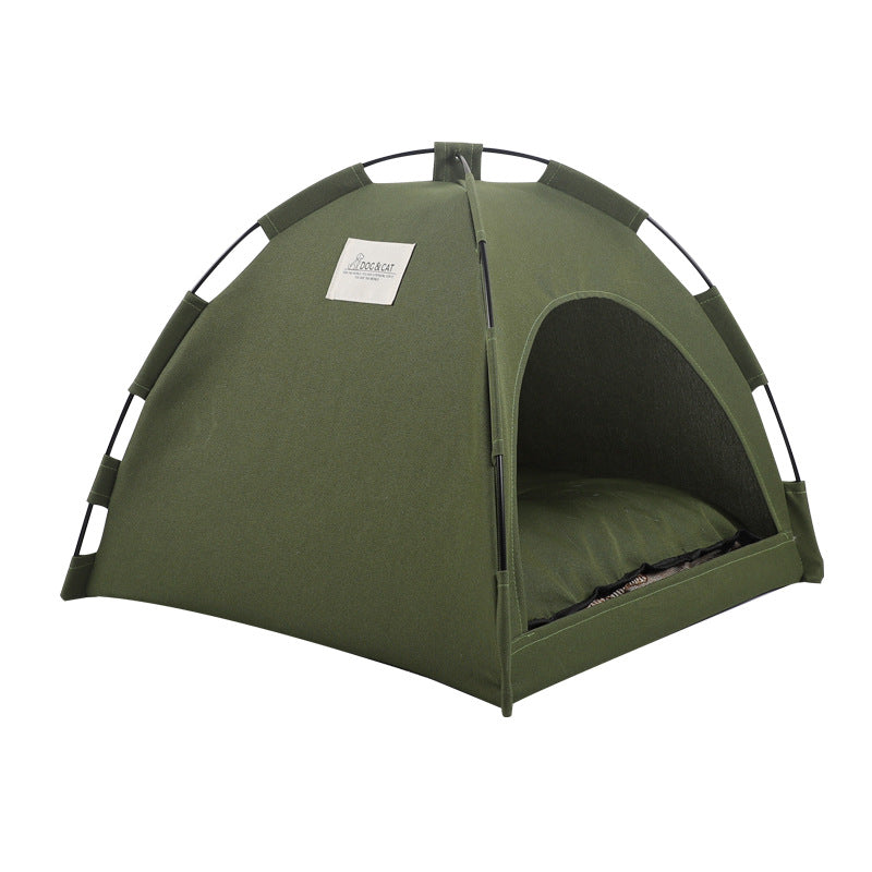 Pet Tent Bed with Cushion
