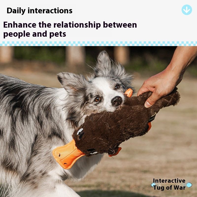 Platypus Plush Squeaky Dog Toy
