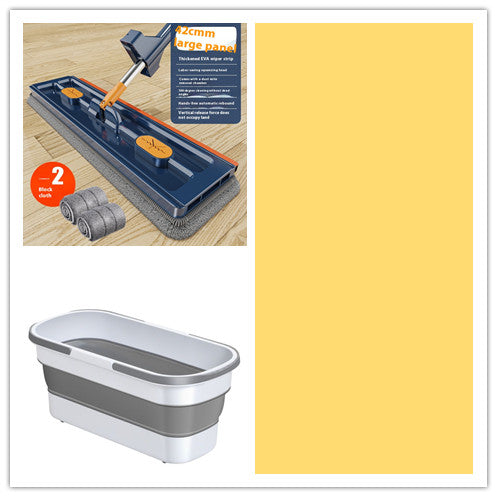 Rotating Flat Mop and Replacement Pads