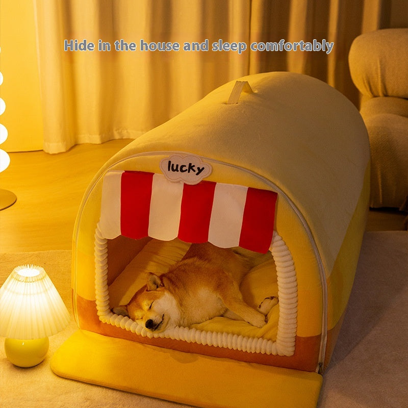 Cushioned Pet Bed