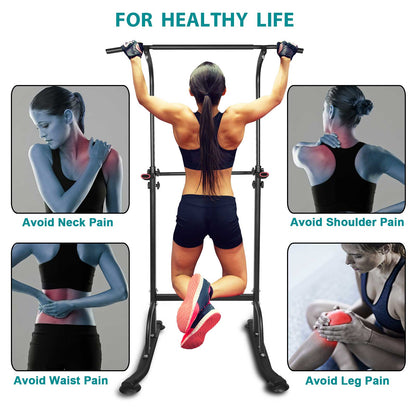 Pull-Up and Parallel Bar Exercise Station