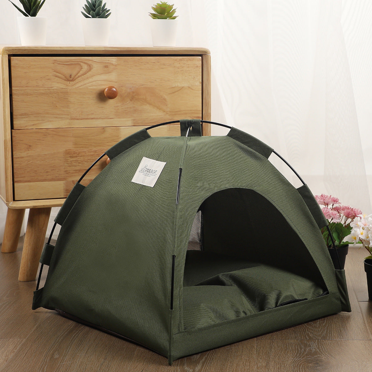 Pet Tent Bed with Cushion