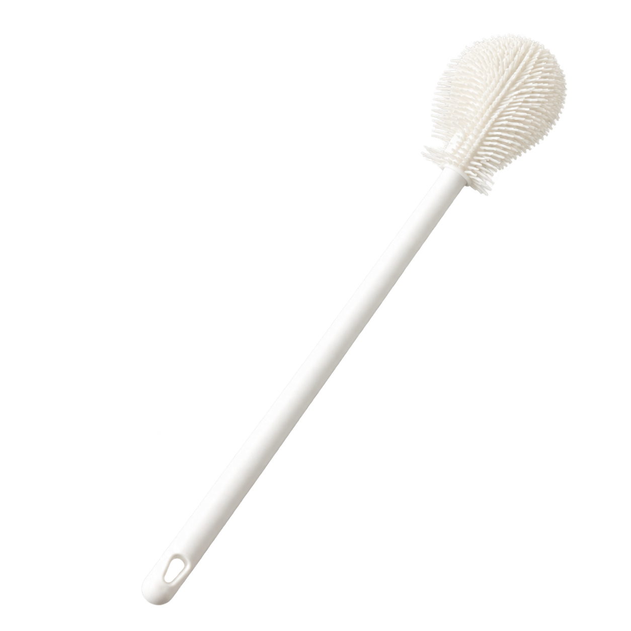 White long handle cup brush