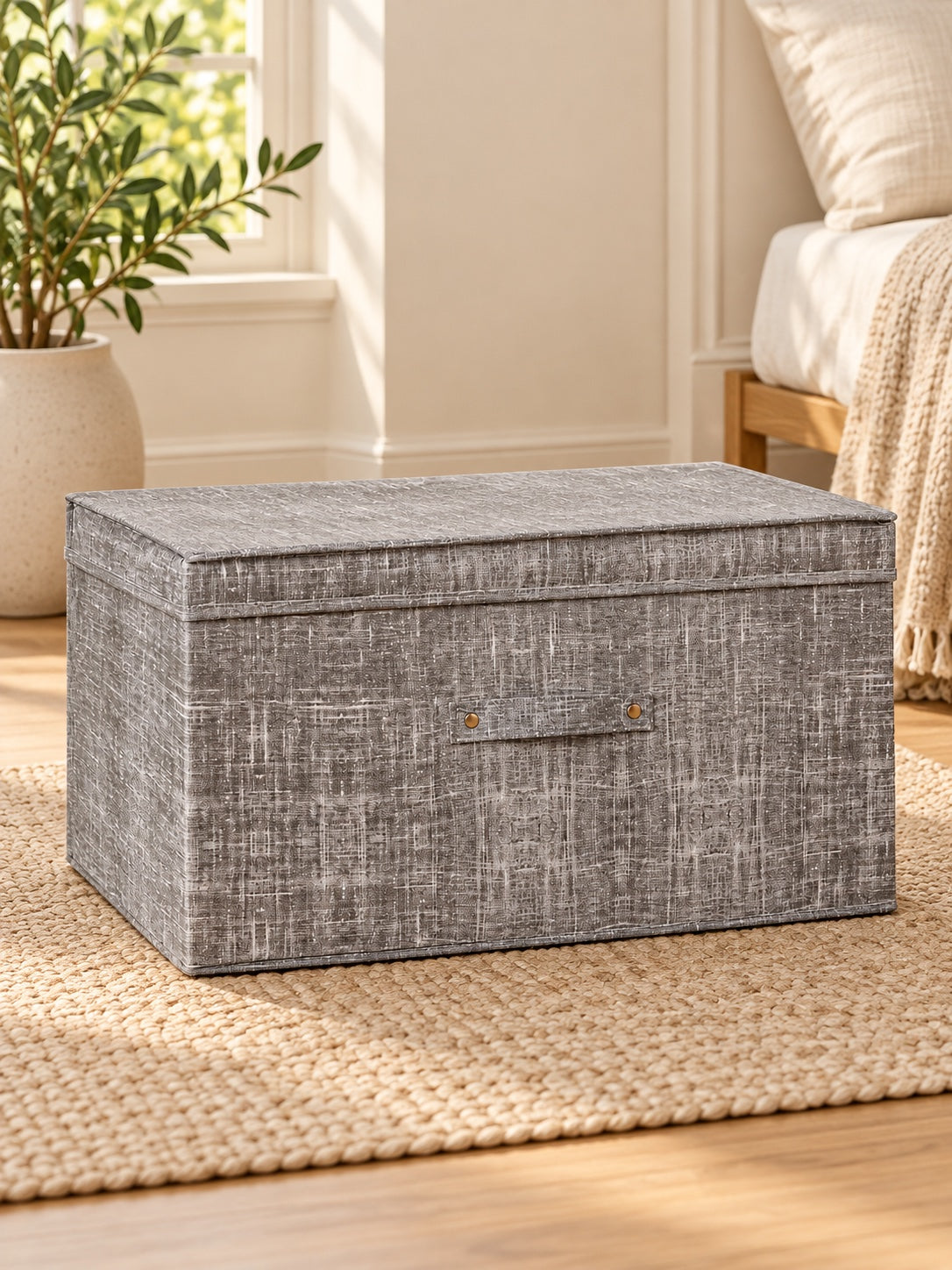 Light gray storage box